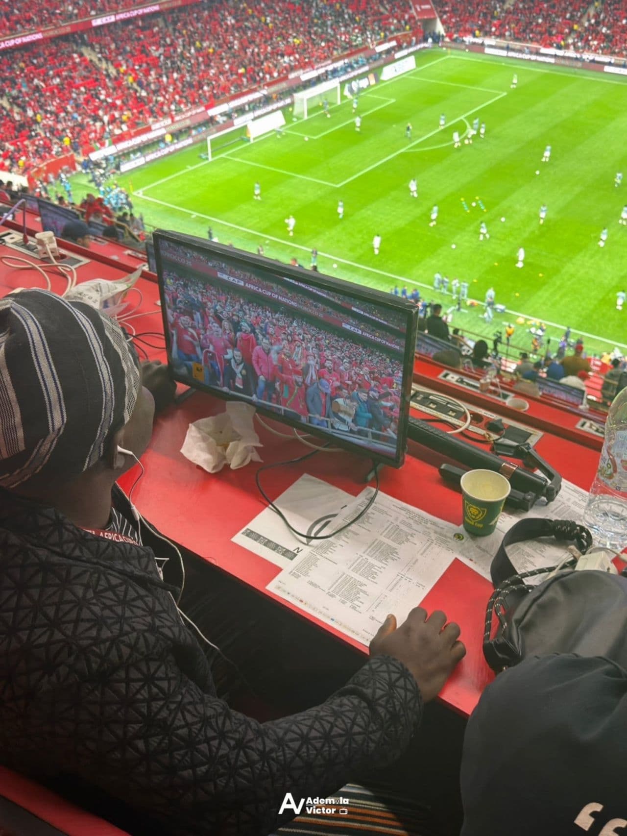 Pitchside coverage