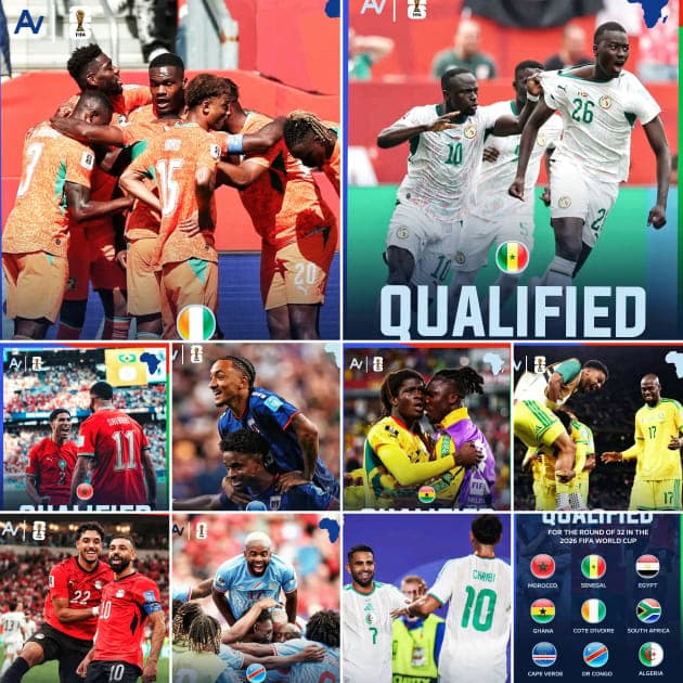 Africa Makes History at the 2026 FIFA World Cup with the Highest Knockout Qualification Rate of Any Confederation