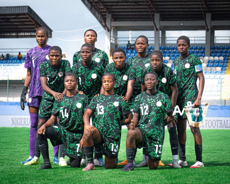 Nigeria Flamingos Claim 3-2 Victory in Five-Goal Thriller Against Benin as Quest for 2026 FIFA U-17 Women's World Cup Continues