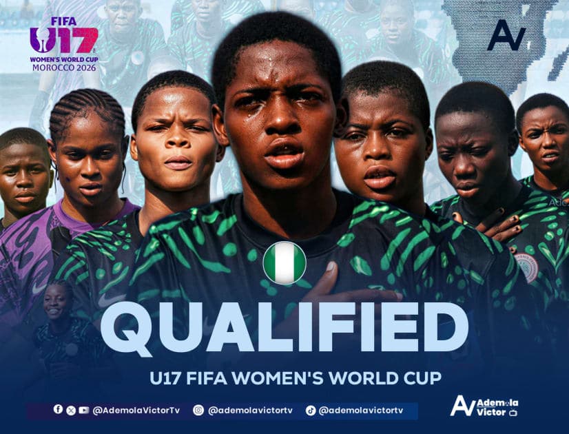 Nigeria Flamingos Qualify for 2026 FIFA U17 Women’s World Cup! Nigeria U17 Storm to Morocco with 5-3 Thriller Against Benin