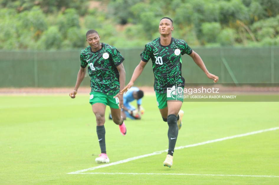Nigeria Flying Eagles Storm Into WAFU B Semi-Finals with Dominant 3-0 Victory Over Togo
