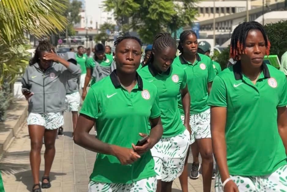 Super Falcons of Nigeria Team Walk - NIGERIA VS ZAMBIA - WAFCON 2026