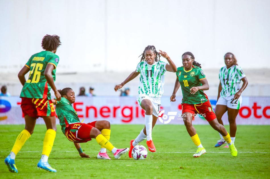 Super Falcons knocked out of 2026 WAFCON by hard fighting Cameroon