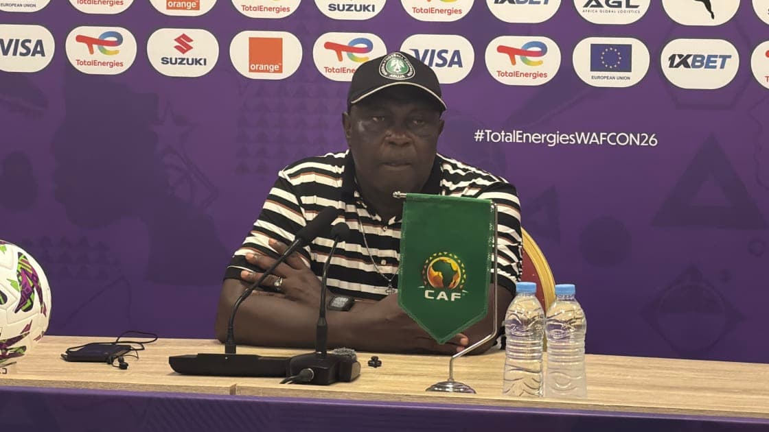 Video “I Take Full Responsibility” Coach Madugu’s Emotional Press Conference After 1-0 Loss to Cameroon
