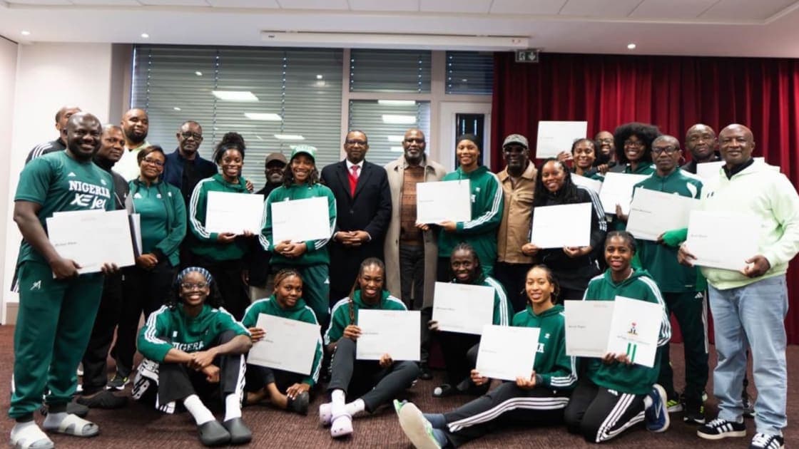 D’Tigress Players Receive $100,000 Presidential Cash Reward, NSC Confirms