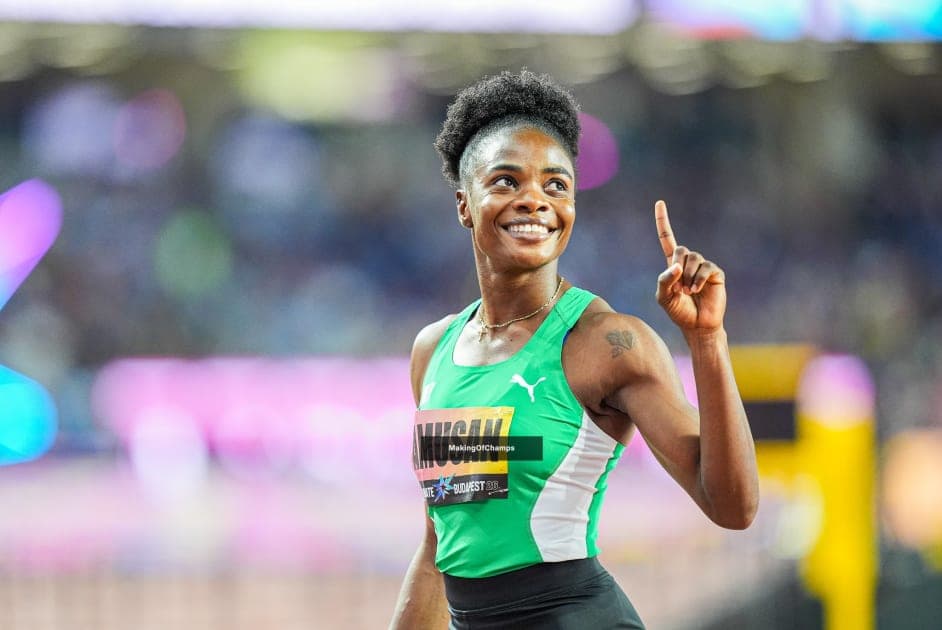 Team Nigeria Begins World Ultimate Championship With Amusan Silver in Budapest