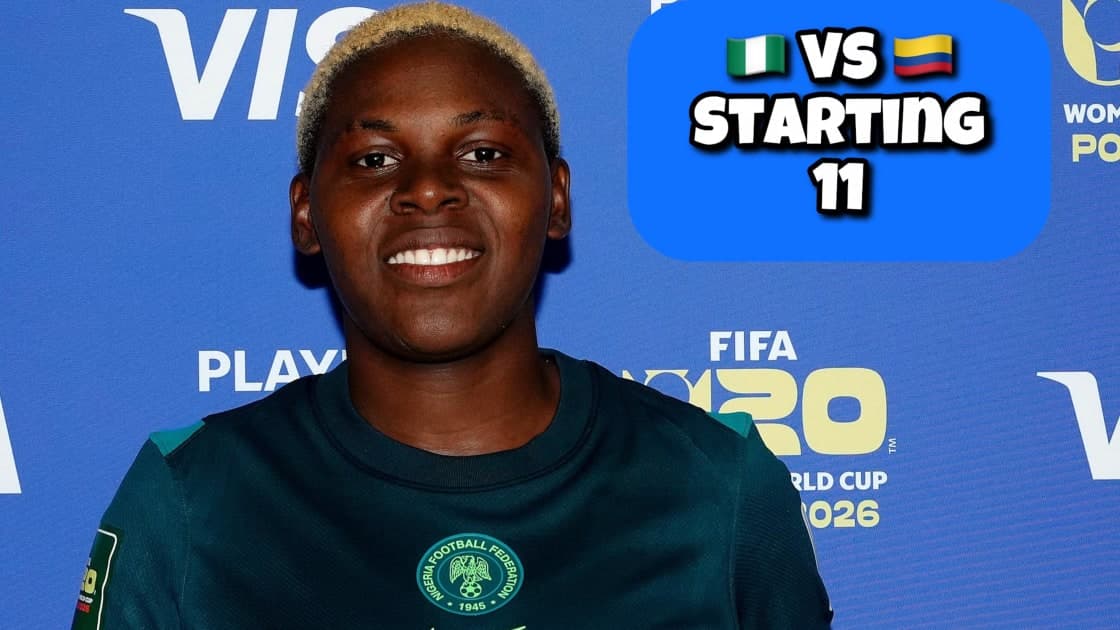 Nigeria Falconets vs Colombia U20: Confirmed Starting XIs for FIFA U-20 Women's World Cup Quarter-Final