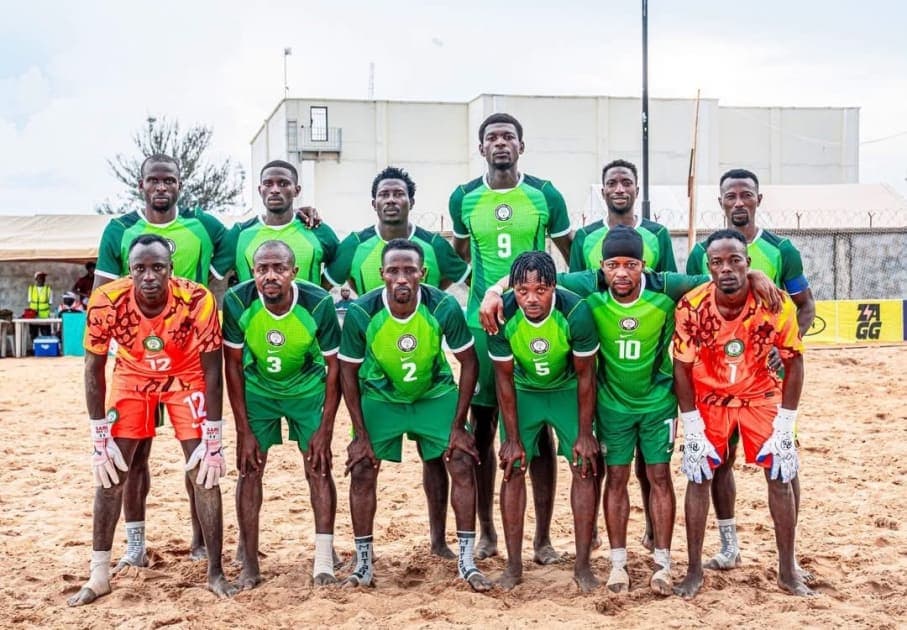 Nigeria Sand Eagles Fall 6-4 to Senegal in Kaduna Friendly