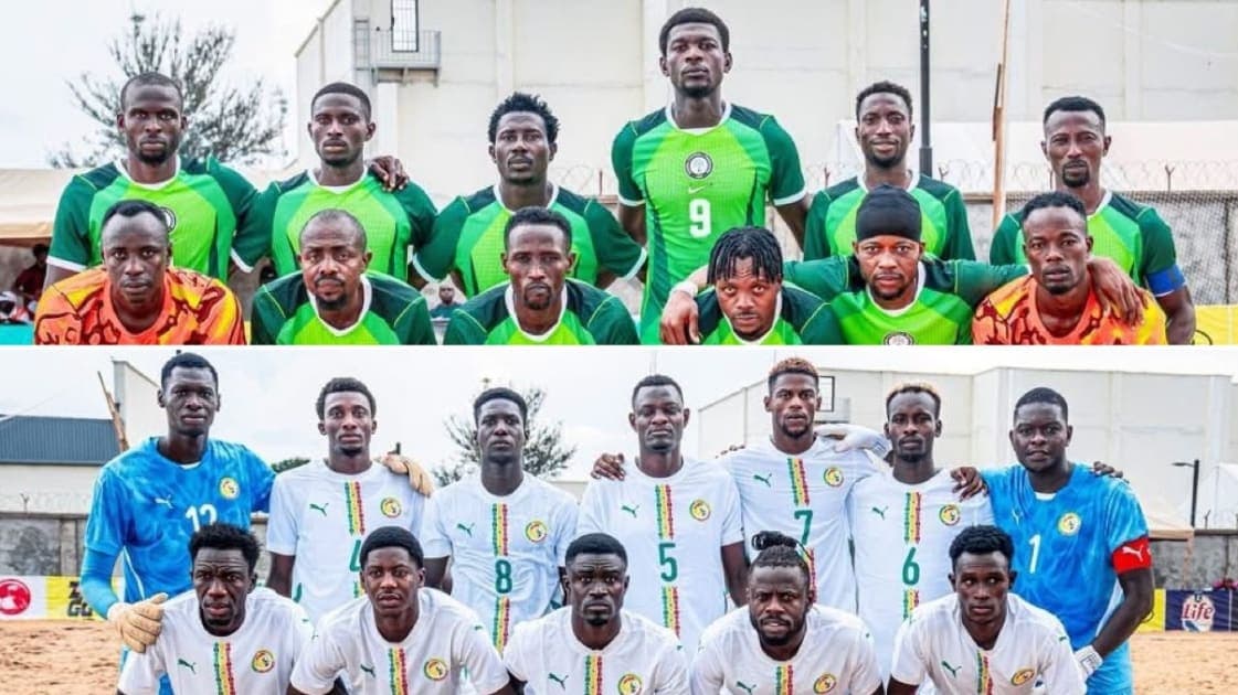 Nigeria Sand Eagles Suffer Back-to-Back 6-4 Defeats to African Champions Senegal