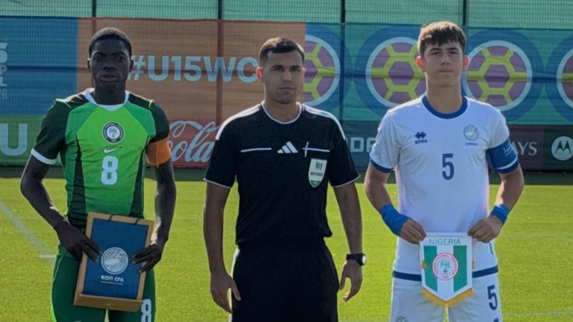Cyprus 1-2 Nigeria: Future Eagles Claim First Win at FIFA U-15 World Cup and Festival